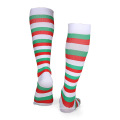 Stripe style running travel athletic 20 30 compression stockings for unisex